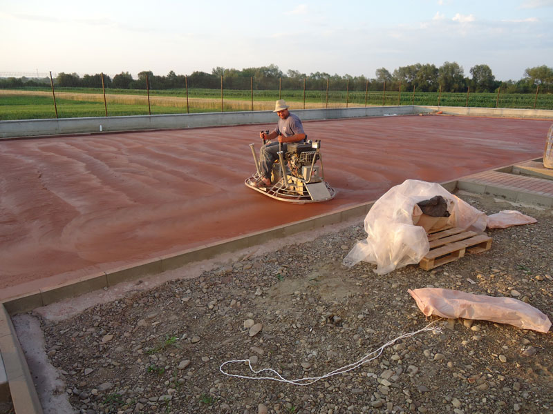 Lucrare - Beton elicopterizat - New Stampline