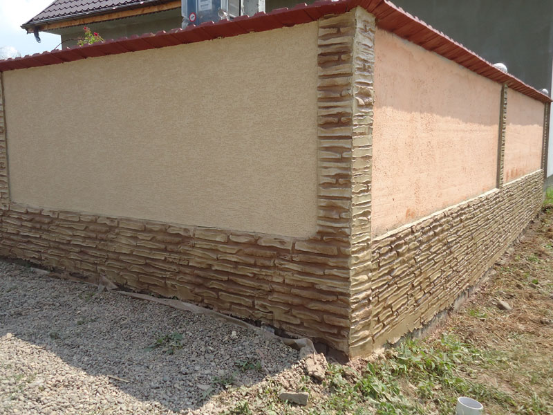 Lucrare - Tencuială decorativă - New Stampline