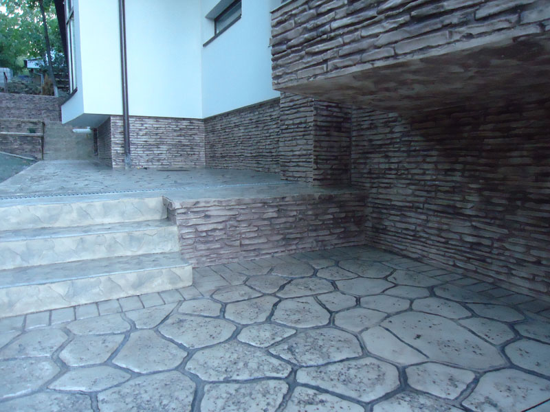 Lucrare - Tencuială decorativă - New Stampline