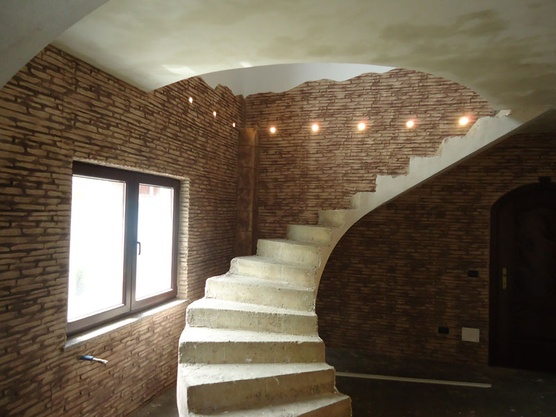Lucrare - Tencuială decorativă - New Stampline