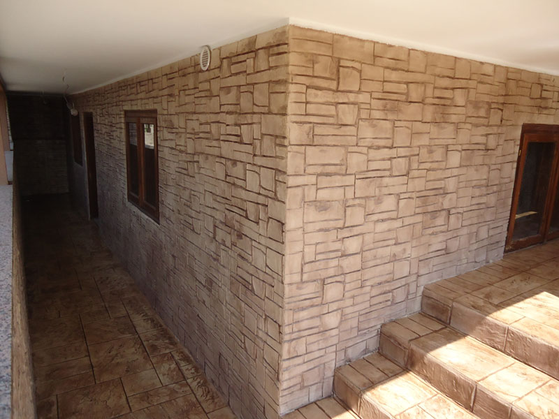 Lucrare - Tencuială decorativă - New Stampline