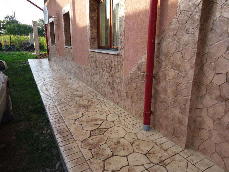 Lucrare - Tencuială decorativă - New Stampline