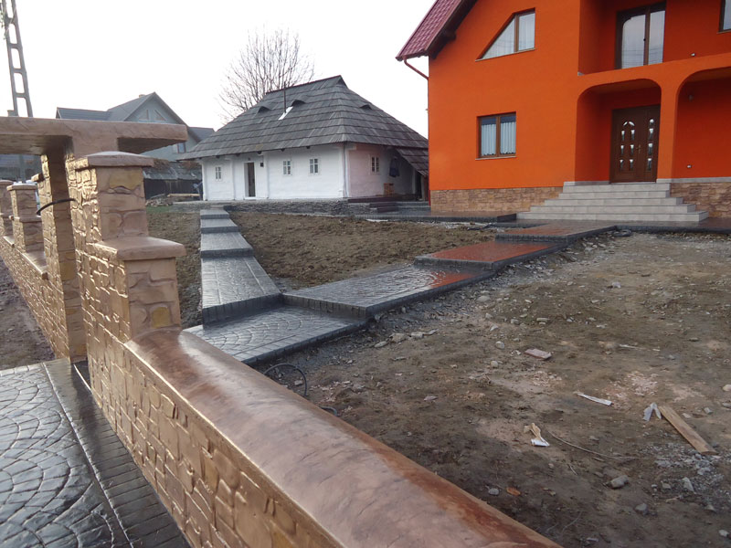 Lucrare - Tencuială decorativă - New Stampline