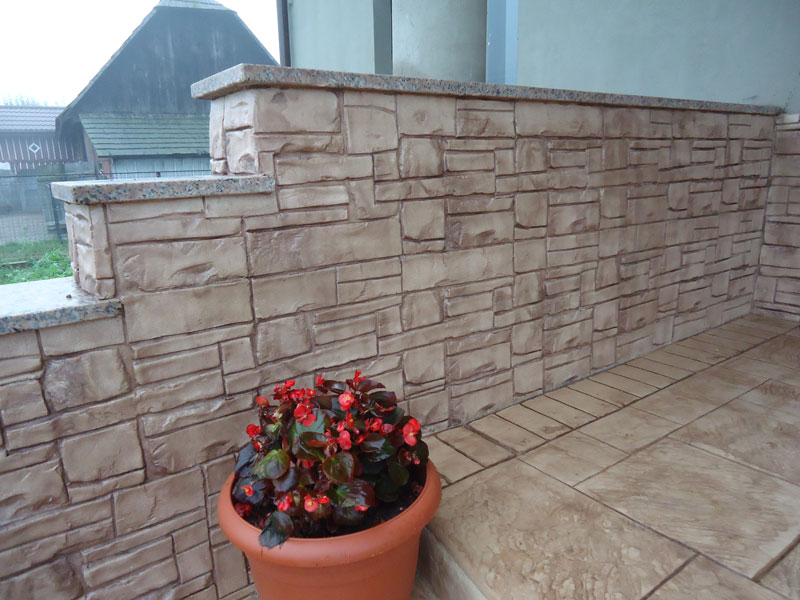 Lucrare - Tencuială decorativă - New Stampline