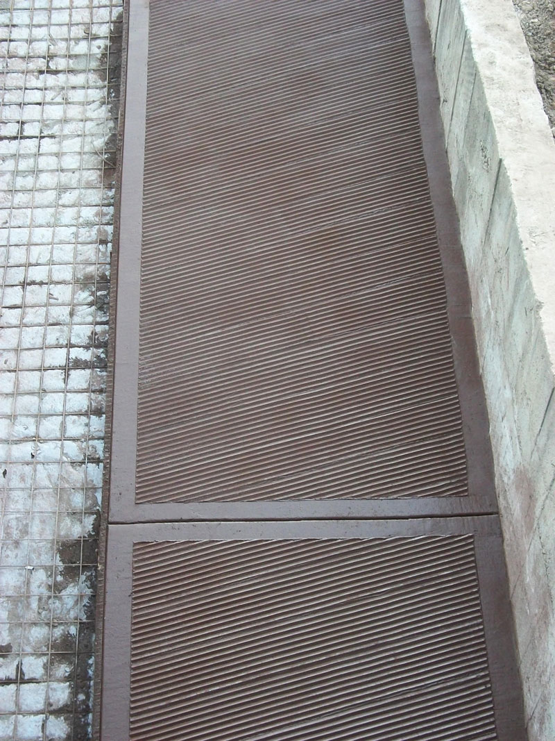 Lucrare - Rampă striată - New Stampline