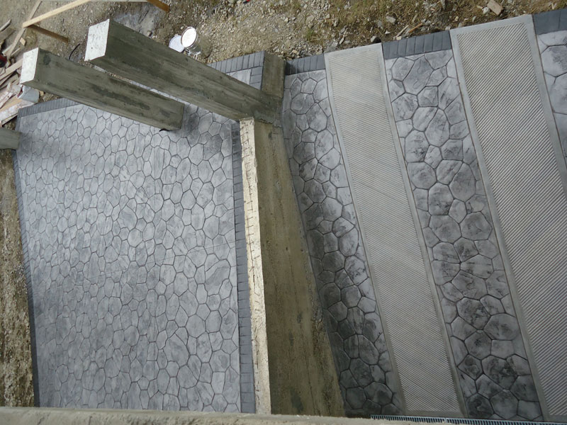 Lucrare - Rampă striată - New Stampline