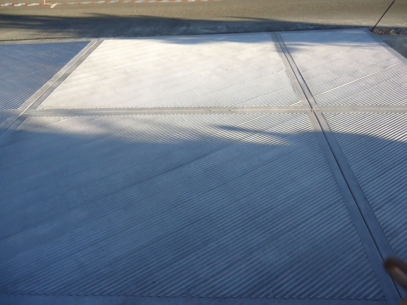 Lucrare - Rampă striată - New Stampline