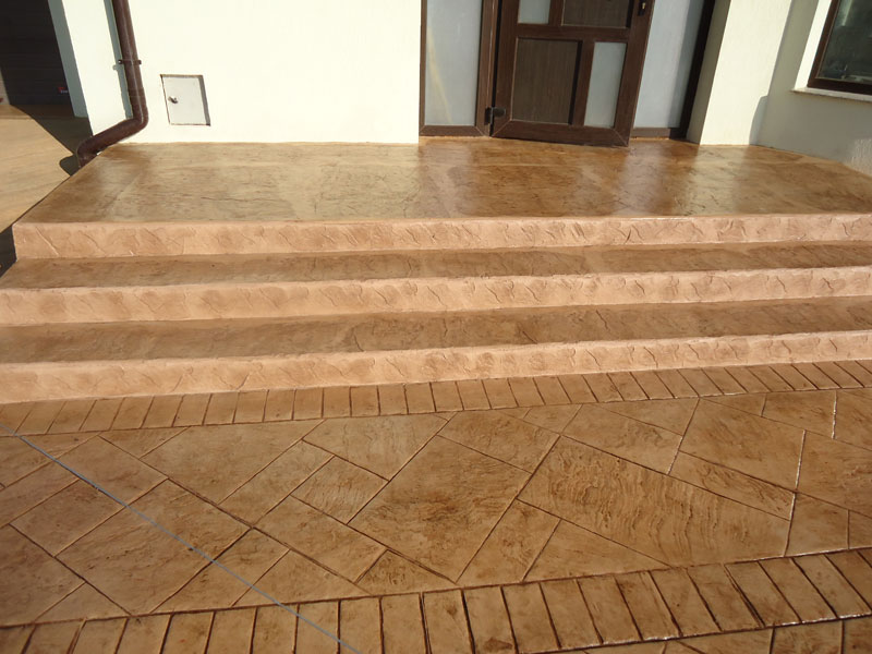 Lucrare - Scări amprentate - New Stampline